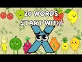Words Start with letter X