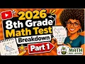2026 8th Grade NYS Math Test Breakdown Part 1 Released Questions Answers and Test Prep