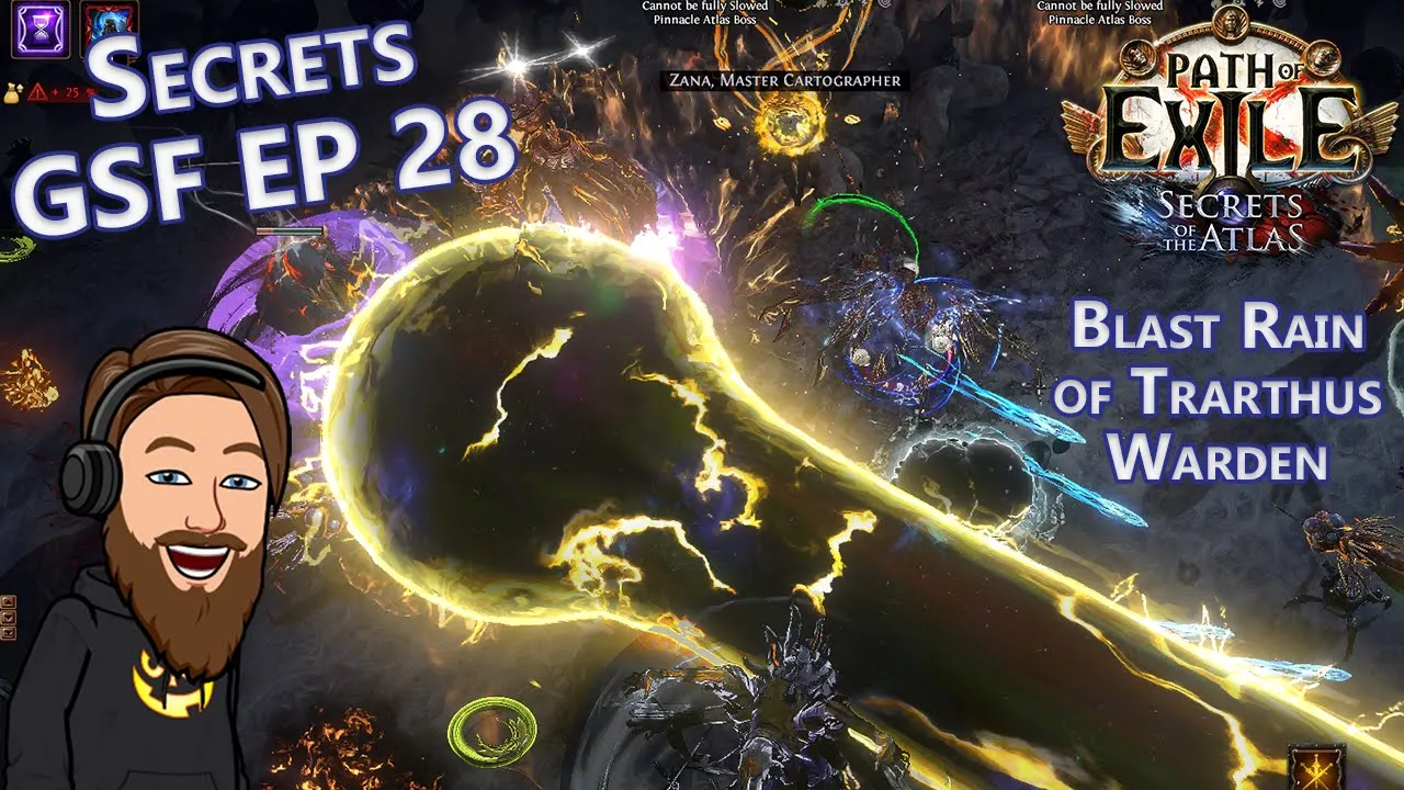 Short Day: 6 Uber Elders & Preparing Next Build - Blast Rain of Trarthus Warden - Secrets GSF EP 28 Short Day: 6 Uber Elders & Preparing Next Build - Blast Rain of Trarthus Warden - Secrets GSF EP 28