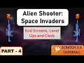 Alien Shooter Space Invaders - Part 4 Scratch 3 0 Tutorial Just Finished Coding