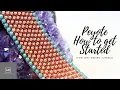 Peyote Stitch How to Get Started - Seed Bead Technique