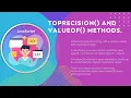 JavaScript toPrecision and valueOf Methods