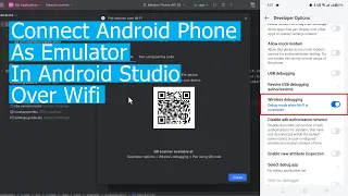 How to Connect Android Device to Android Studio Over WiFi Wireless Debugging