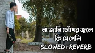 Download Bin Tere | Na Jani Chokher Jole Ki Je Peli (Slowed \u0026 Reverb)💔| Zubeen Garg|Bengali Sad Lofi|Iswar 07 MP3