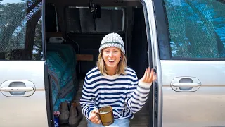 I moved into a van I built at 19
