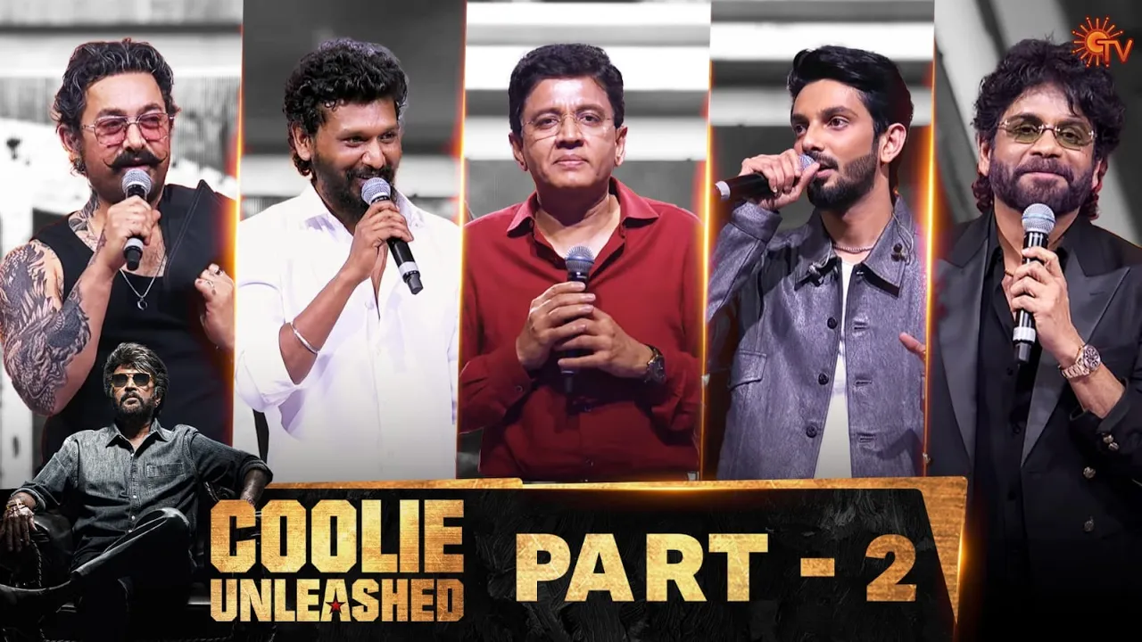 Coolie Unleashed - Full Show Part - 2 | Superstar Rajinikanth | Lokesh Kanagaraj | Anirudh | Sun TV Coolie Unleashed - Full Show Part - 2 | Superstar Rajinikanth | Lokesh Kanagaraj | Anirudh | Sun TV