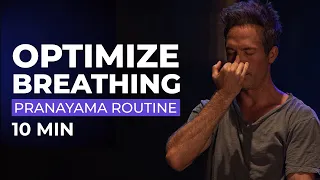 Download 10min. Pranayama Routine to Optimize Breathing w/ Travis (Breath Work) MP3