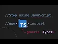 TypeScript and GENERIC TYPES explained