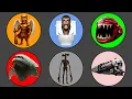 Download Lagu King of Monster ; Siren Head vs Skibidi Toilet, Tung Tung Sahur, Train Eater, Infected Sky