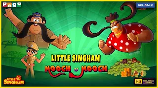 little singham mooch vs mooch munna mucchi s gold smuggling trap pogo tv kids cartoon