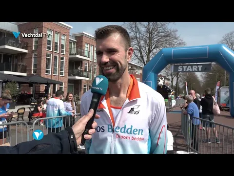 Deelnemers verrast door de mooie route van de eerste LIV-halve marathon van Nieuwleusen. 