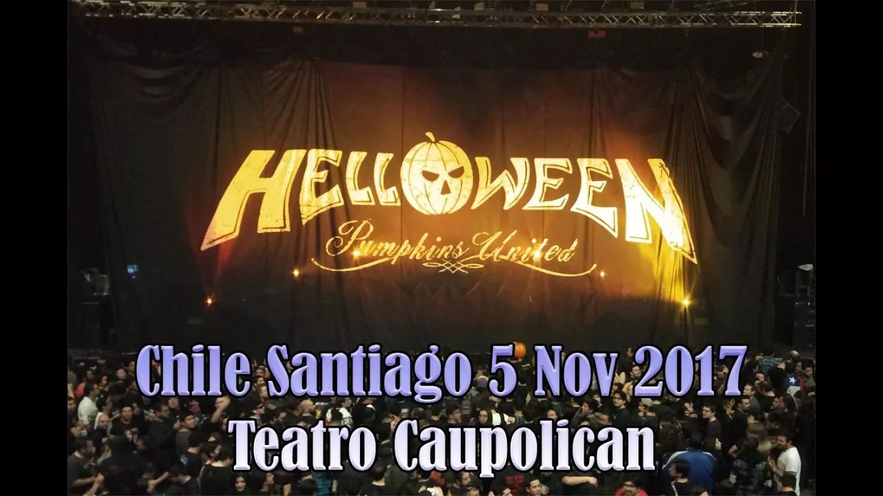 Helloween Pumpkins United- Santiago Chile 5 nov 2017 - Completo!