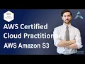 AWS Cloud Practitioner Tutorial AWS Full Course Learn AWS AWS Amazon S3 Tutorial