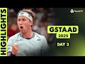 Download Lagu Former Champion Ruud Returns; Buse vs Majchrzak \u0026 More | Gstaad 2025 Day 3 Highlights
