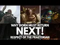 Download Lagu WHY ROGAL DORN MUST RETURN NEXT! RESPECT FOR THE PRAETORIAN!