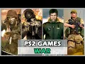 TOP 40 BEST PS2 WAR GAMES || PS2 GAMES