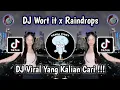 Download Lagu DJ WORT IT X RAINDROPS DOUND TERBARU YANG KALIAN CARI!!