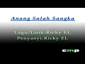 Lagu CMP: Anang Salah Sangka - Ricky El ( MTV Karaoke) - VCD Version