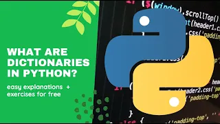 what are dictionaries in python programming kids