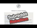 Reddit Blackout Explained With F1 References