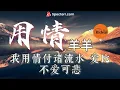 用情 - 羊羊 @ 歌词 Lyrics