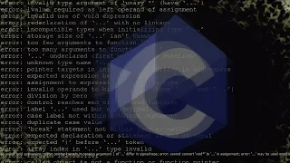 All the errors in C language