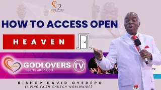 how to access open heavens bishop david oyedepo godlovers tv