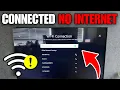 How To Fix TV Says Connected But No Internet WiFi