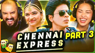 Part 3 - CHENNAI EXPRESS Movie Reaction! | Shah Rukh Khan | Deepika Padukone | Rohit Shetty
