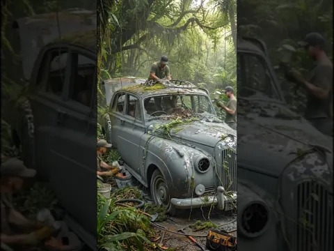 Abandoned Rolls-Royce Restoration — From Rusted Ruin to Timeless Luxury