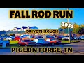 Fall Rod Run 2025 - Friday morning drive through Pigeon Forge Tn