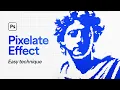 Pixelate Effect in Adobe Photoshop