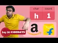 Amazon Flipkart Question Non Repeating Character code io English