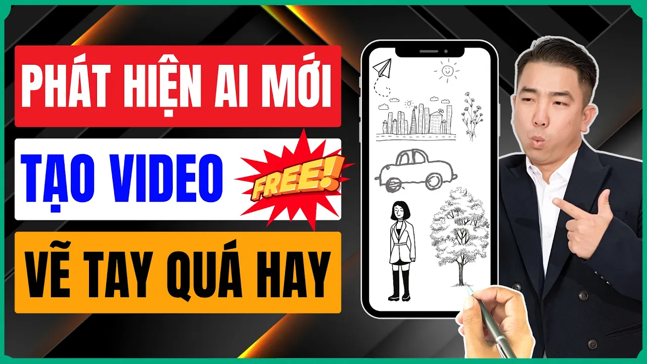 Outline Video Tạo Video Vẽ Tay Với AI Renderforest Free – Quá Đẳng Cấp Để Xây Kênh YouTube Kiếm 200 USD/Ngày