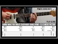 Gonna Make You Sweat (Everybody Dance Now) (TAB) - Power Chord Guitar Riffs - C & C Music Factory