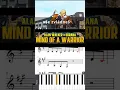 Download Lagu Alan Walker, Sorana - Mind of a Warrior 🎹 piano ✅  #pianotutorial #music #pianomusic #pianolessons