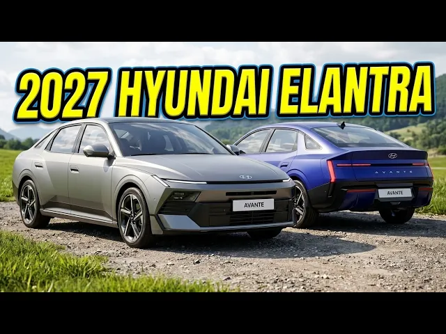 2027 Hyundai Elantra First Look: Shocking New Styling and Luxury Tech Unveiled