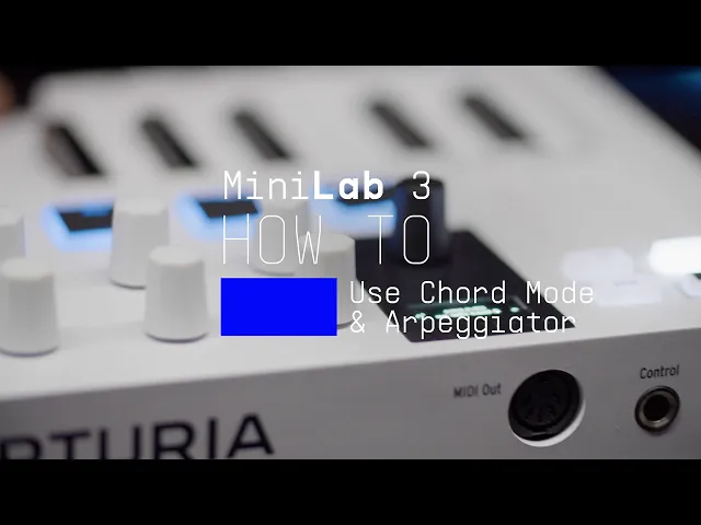 How To Use Chord Mode & the Arpeggiator