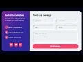Responsive Contact Us Page Design using Html CSS Contact Form CoderRishad