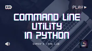 Build a Simple Command Line Utility in Python Step-by-Step Tutorial for Beginners