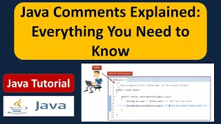 Java Comments Explained Everything You Need to Know What is a comment in Java Java Tutorial