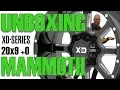 XD Series Mammoth 20x9 0 Wheel Rim Unboxing