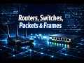 Routers Switches Packets Frames Explained Networking Basics for Beginners