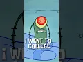 Lagu every time Plankton said he went to COLLEGE 🎓 | SpongeBob #Shorts