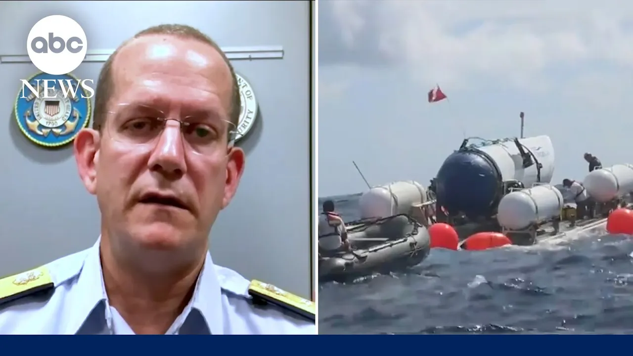 Titanic submersible: Coast Guard commander talks search for missing sub l GMA