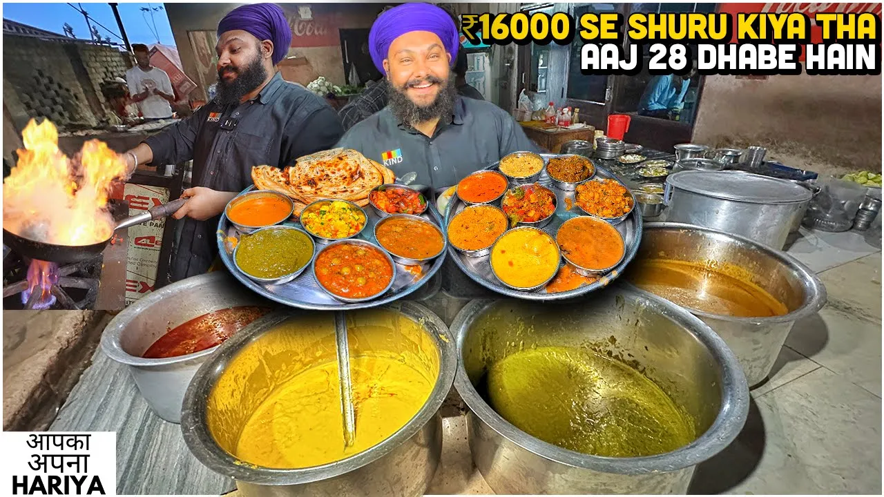 28 Dhabe 5 Saal    Sardar ji ka Viral Street Food India Dhaba   95+ Recipes