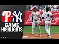 Hoogtepunten van de wedstrijd Phillies vs. Yankees (27-7-2025) | MLB-hoogtepunten