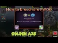 How to breeed rare fwog