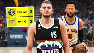 NBA Playoffs But With Random Matchups