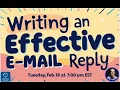 Writing an effective E-Mail Reply in the AP Spanish Language Exam